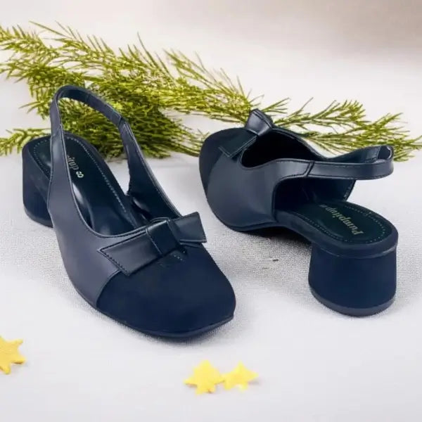 BB Bow Legacy Slingback PIU_217 Imported Sofa Rexine ladies shoes PumpItUp.pk