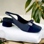 BB Bow Legacy Slingback PIU_217 Imported Sofa Rexine ladies shoes PumpItUp.pk