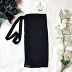 Black Half Niqab HB-67 Double Georgette modest wear by Hijabiyana by PumpItUp