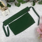 Dark Green Saudi Niqab HB-17 Double Georgette modest wear by Hijabiyana by PumpItUp