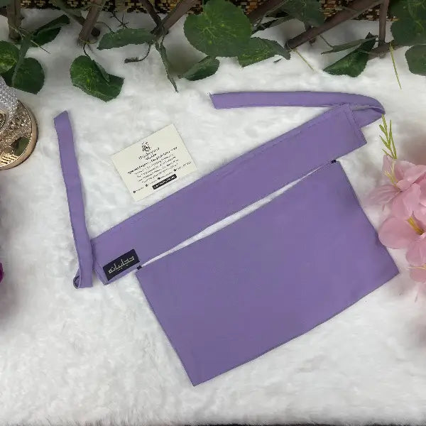 Lilac Saudi Niqab HB-5 – Double Georgette Lightweight Modest Wear by Hijabiyana by PumpItUp