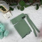 Mint Saudi Niqab With Beads HB-26 – Double Georgette Elegant Modest Wear by Hijabiyana by PumpItUp