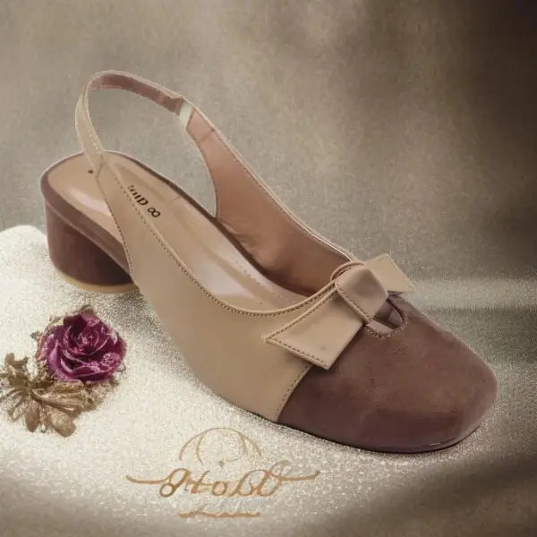 NB Bow Legacy Slingback PIU_216 Imported Sofa Rexine ladies shoes PumpItUp.pk