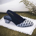 Pumpitup Signature Block Heel PIU_205 Sweet Amarah Rexine ladies shoes PumpItUp.pk