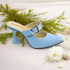 Sky Gloss Heels Pump PIU_190 patent ladies shoes PumpItUp.pk
